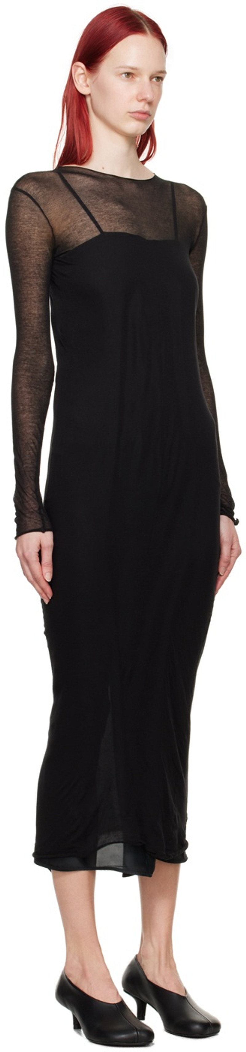 GABRIELA COLL GARMENTS SSENSE Exclusive Black No.212 Maxi Dress outlook