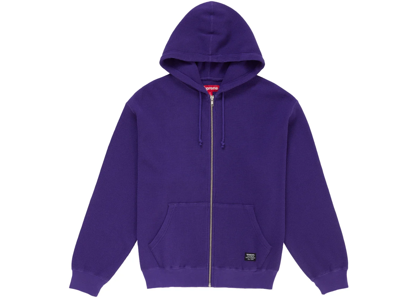 Supreme Supreme Hooded Zip Up Thermal (SS25) Purple - 1dd5980a 