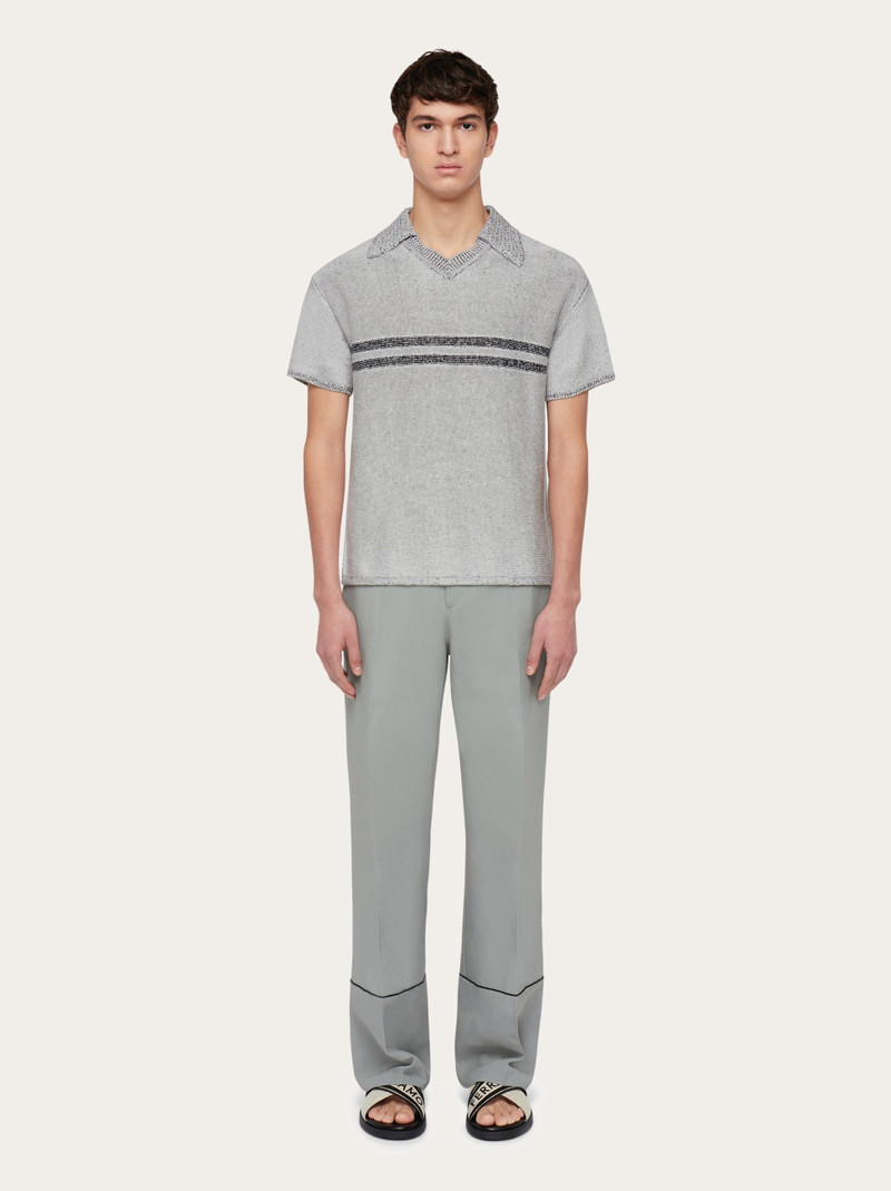 Short sleeved linen t-shirt 6