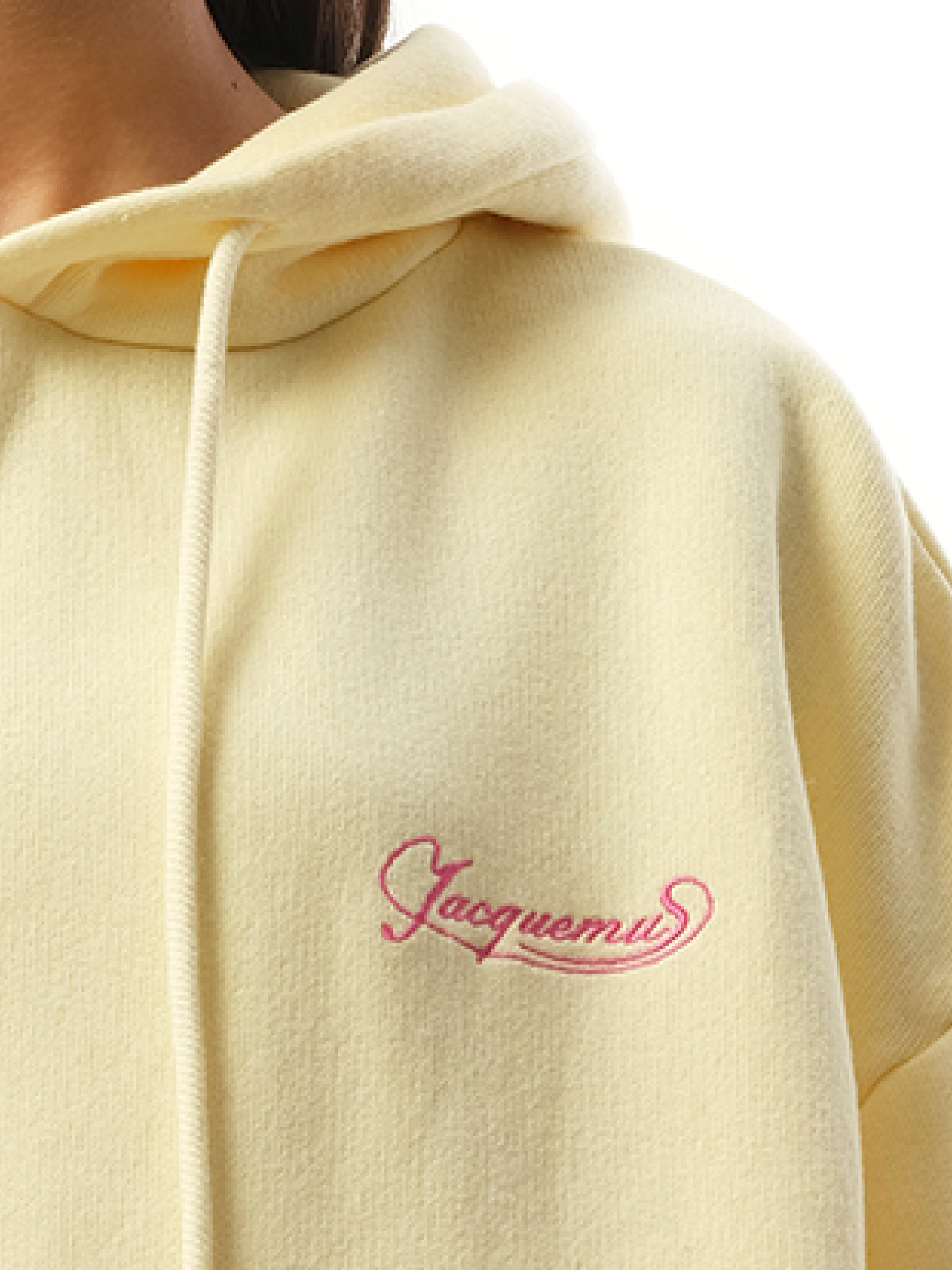 Le Hoodie Corto Uni Club in Beige - 3
