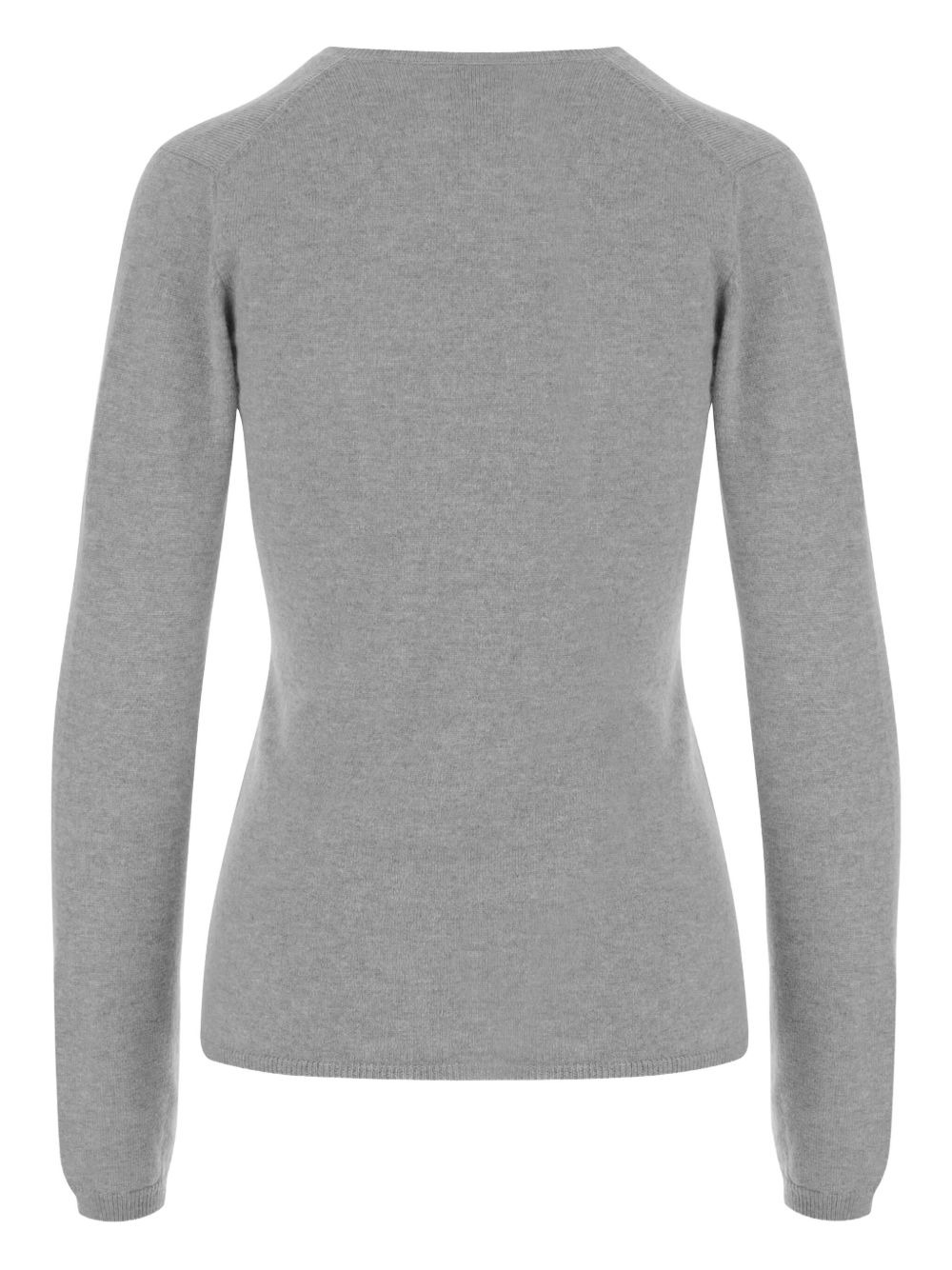V-neck ribbed sweater - 2