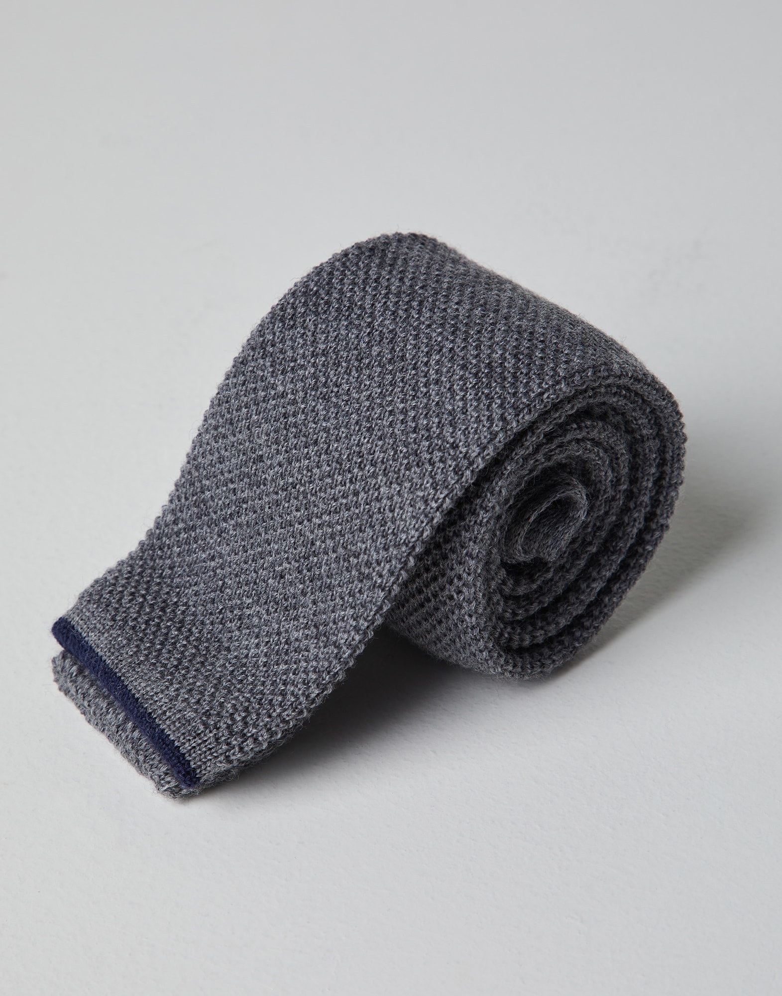 Wool knit tie - 2