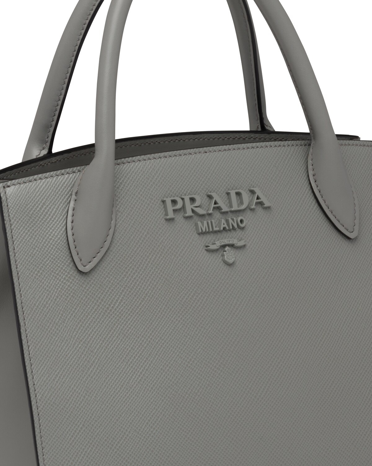 Small Saffiano Leather Prada Monochrome Bag - 6