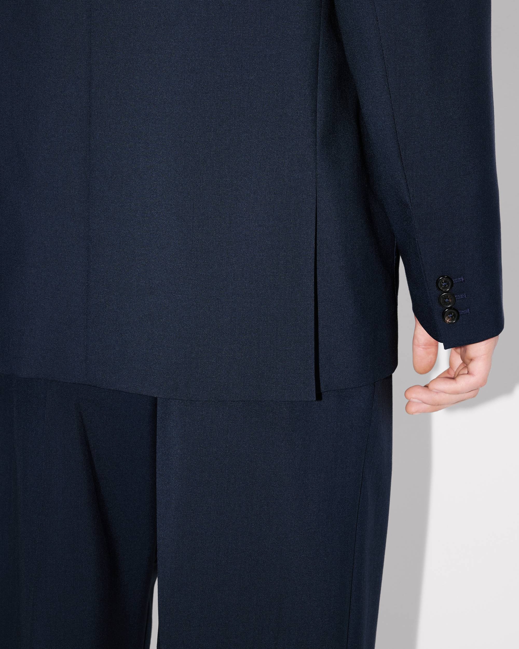 Tailored kimono jacket in virgin wool - 7