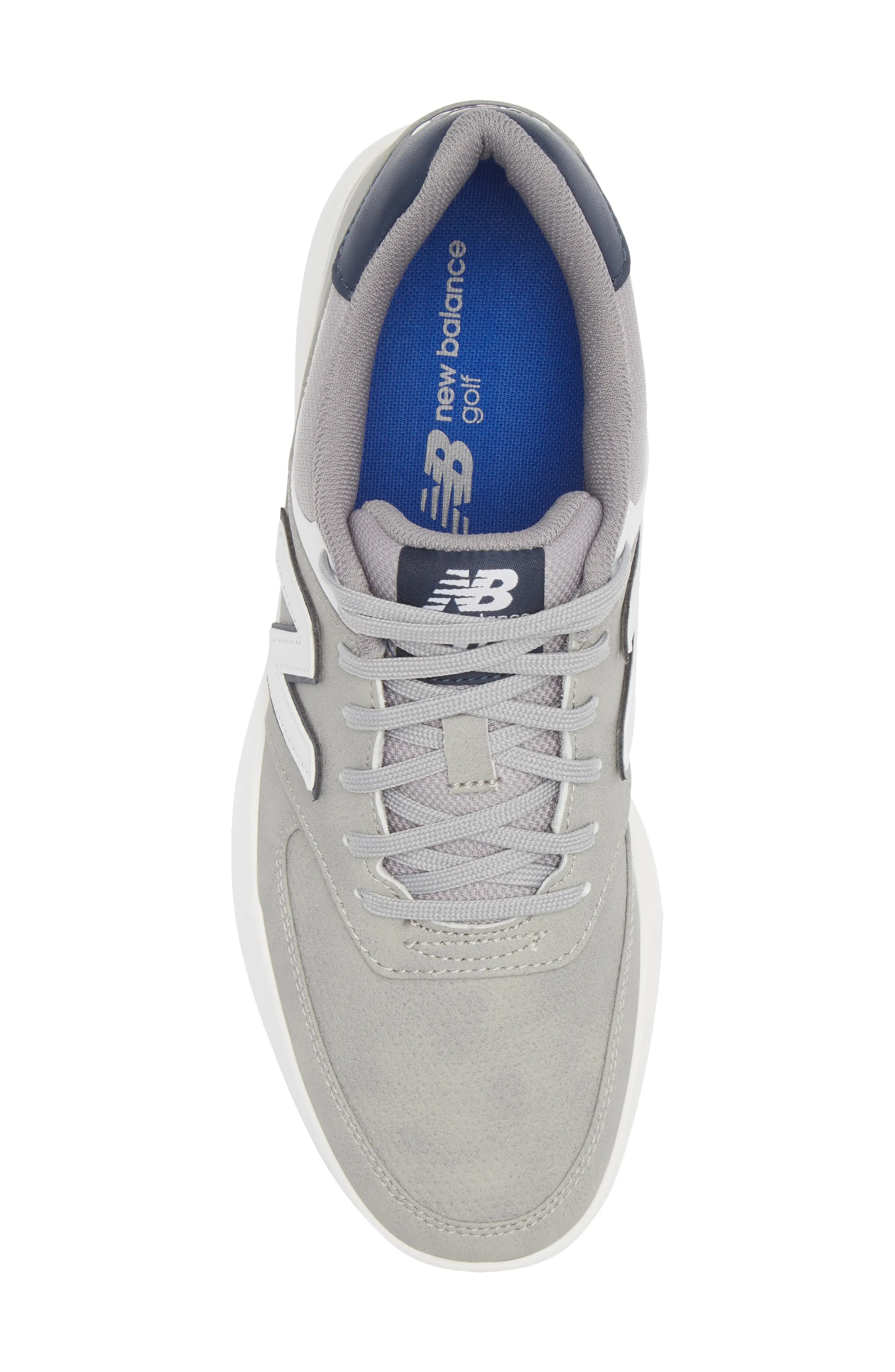 574 Greens Waterproof Golf Shoe in Grey /White - 5