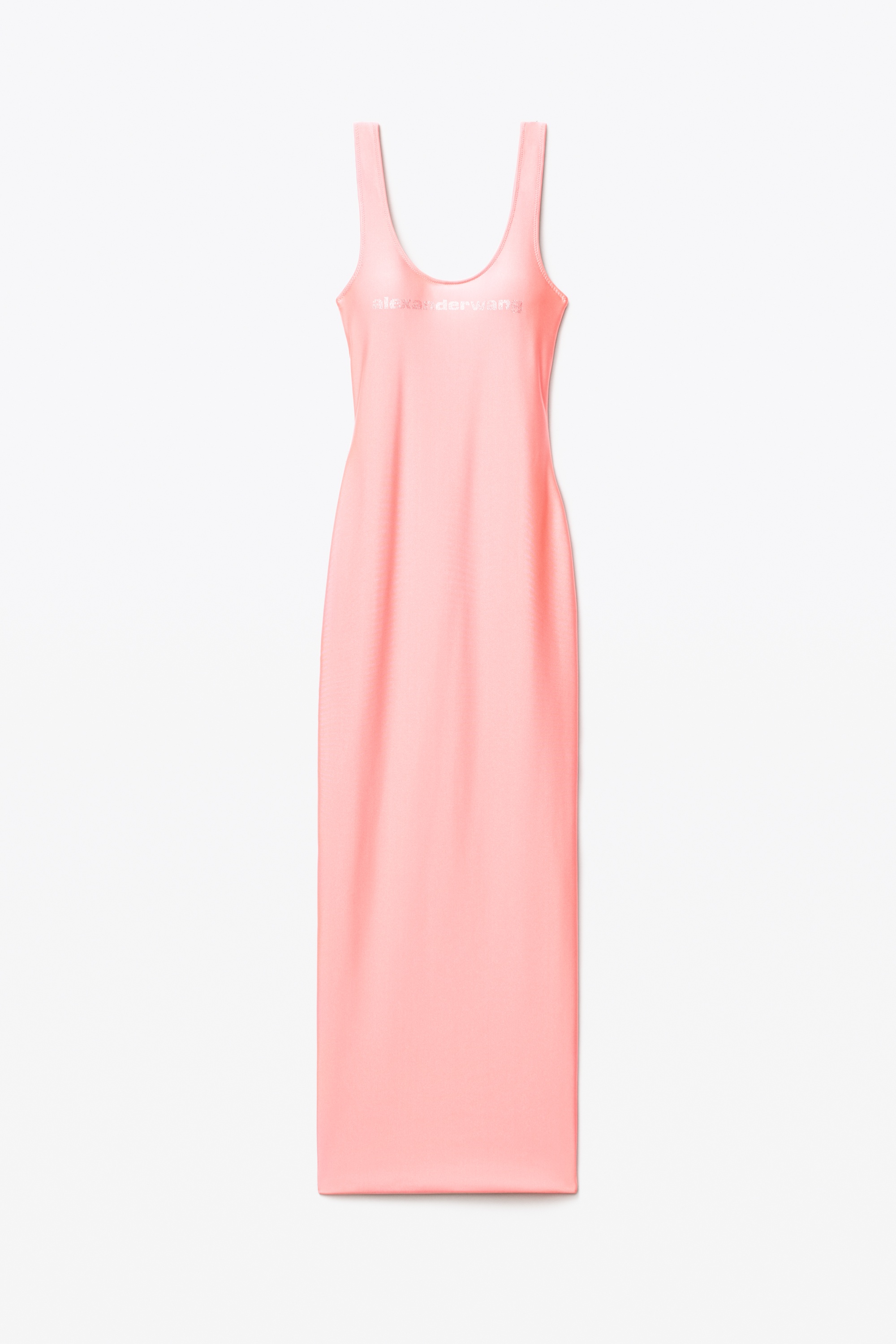 CRYSTAL LOGO GOWN IN ACTIVE STRETCH - 1