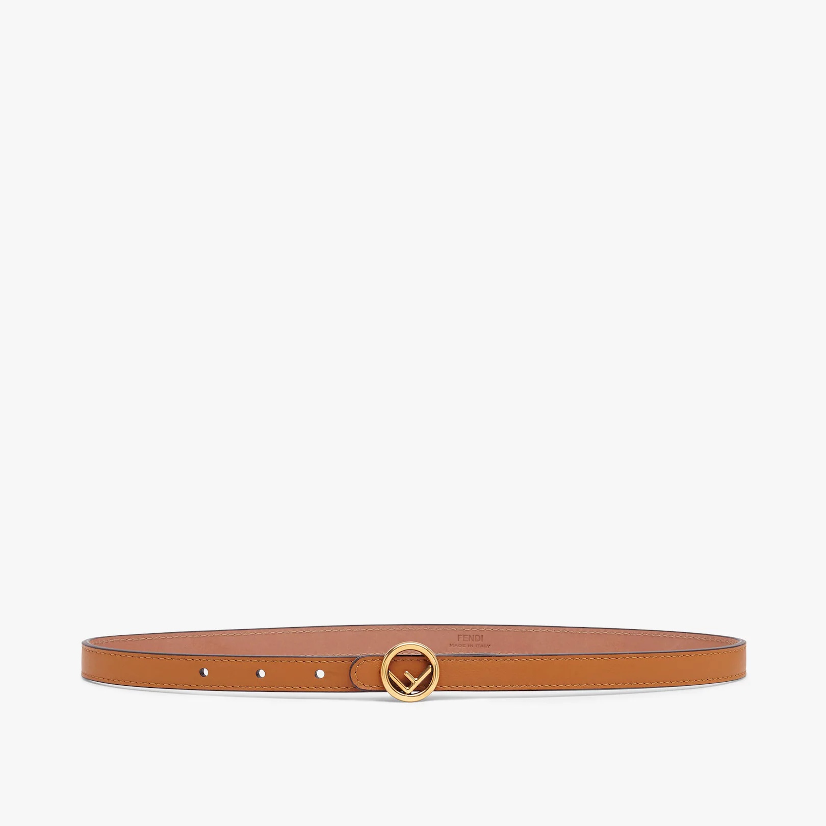 Brown leather belt - 1