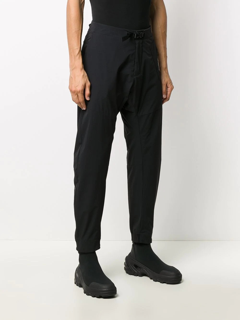 tapered leg trousers - 3