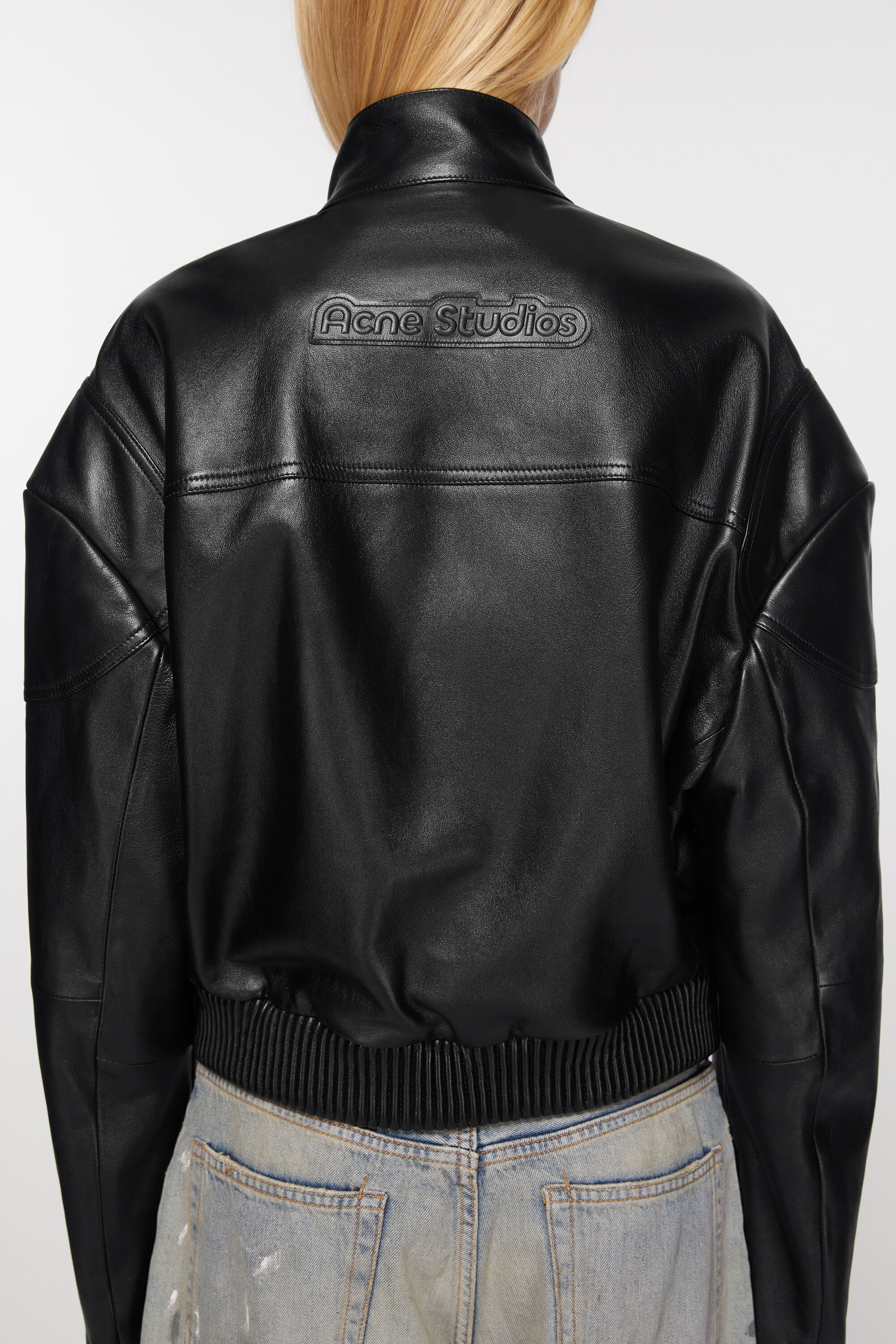 Acne Studios Leather jacket - Black | REVERSIBLE