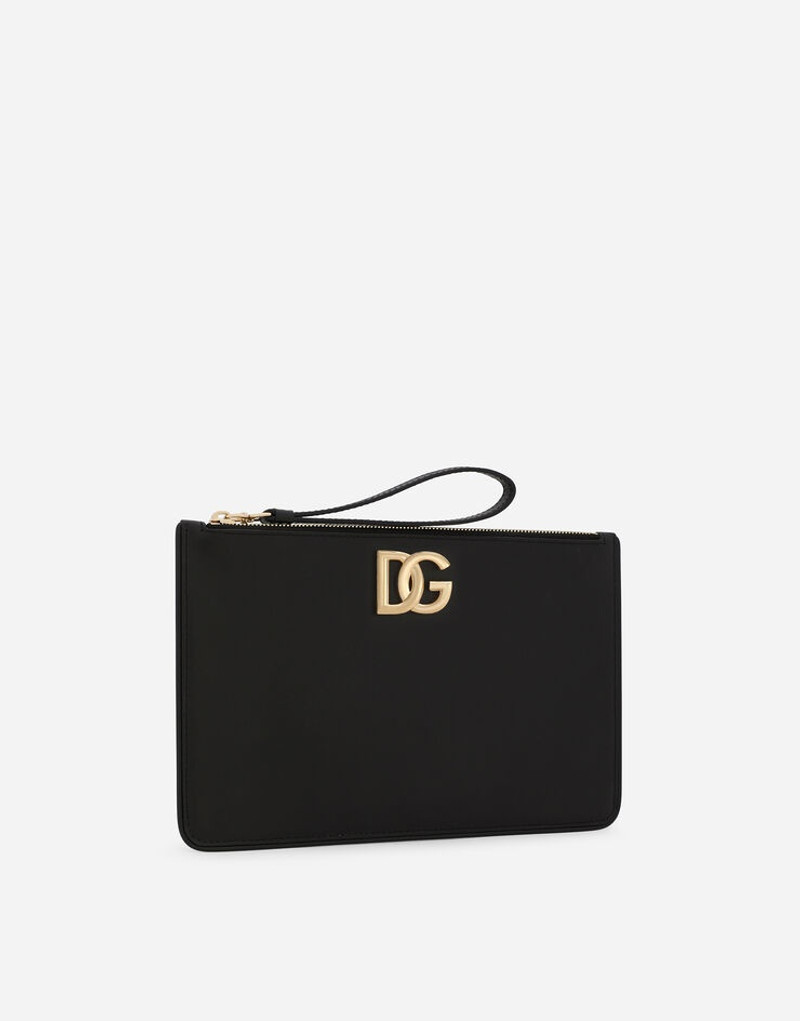 Dolce & Gabbana Calfskin clutch with DG logo outlook