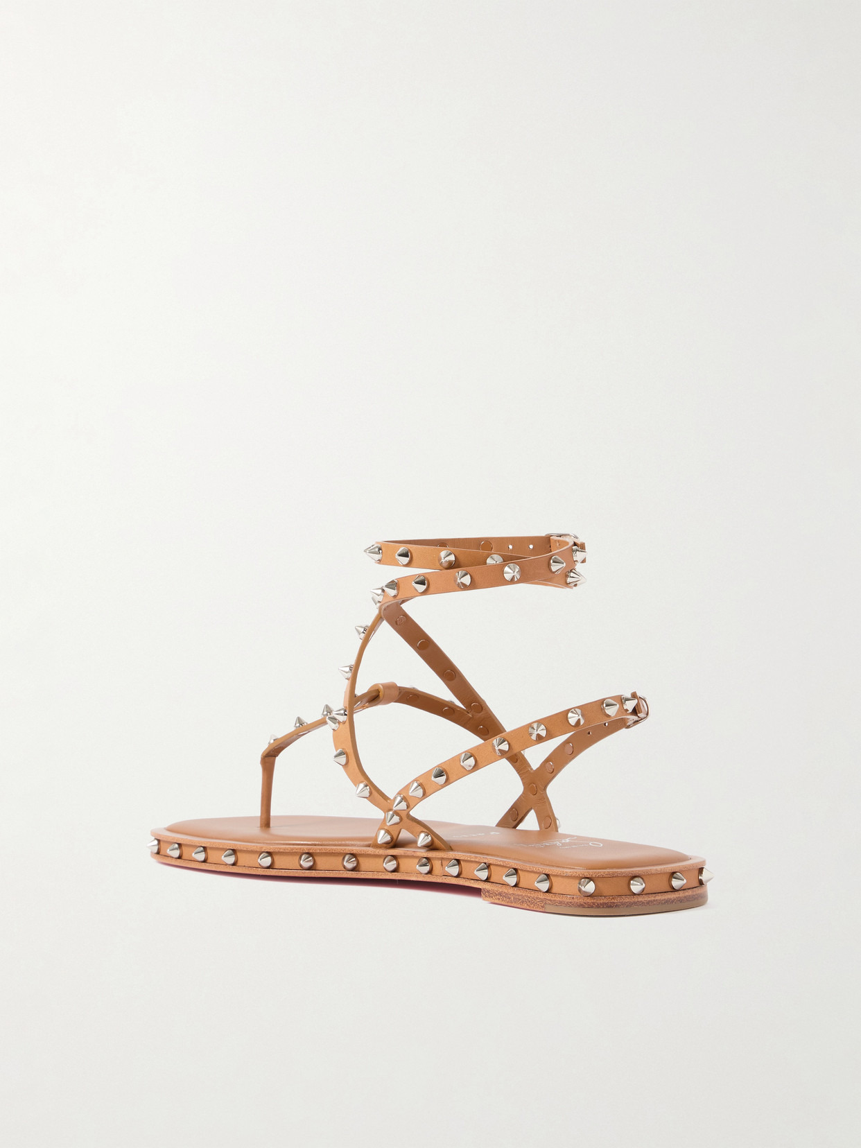 Bombina Studded Leather Sandals - 3
