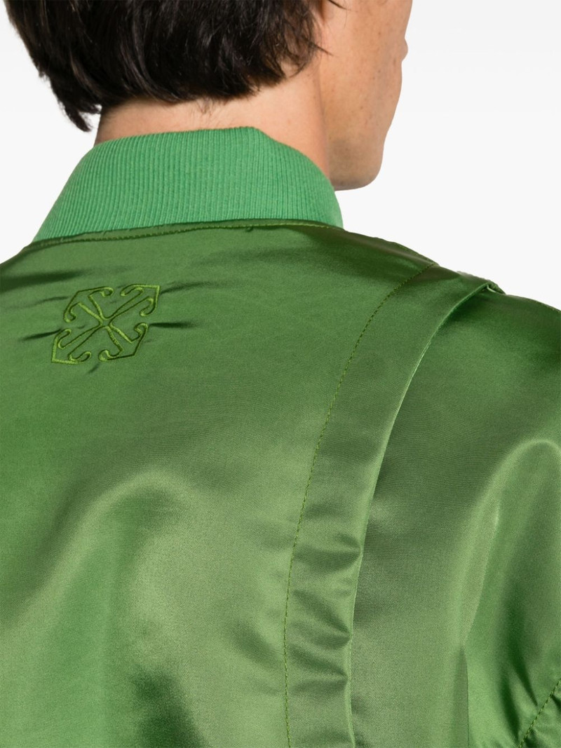 detachable-sleeves bomber jacket 5