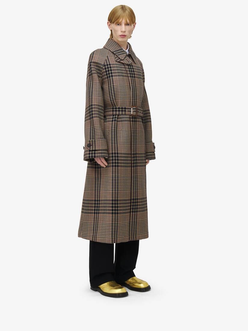 Country Check Raincoat - 4