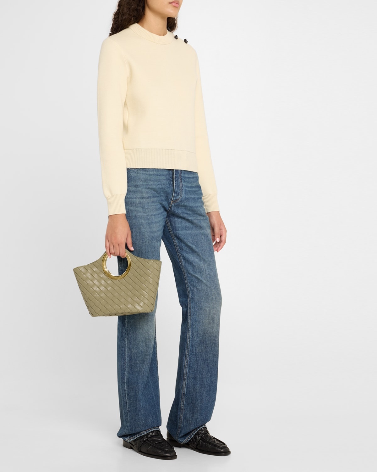 Picnic Small Leather Top-Handle Bag - 6