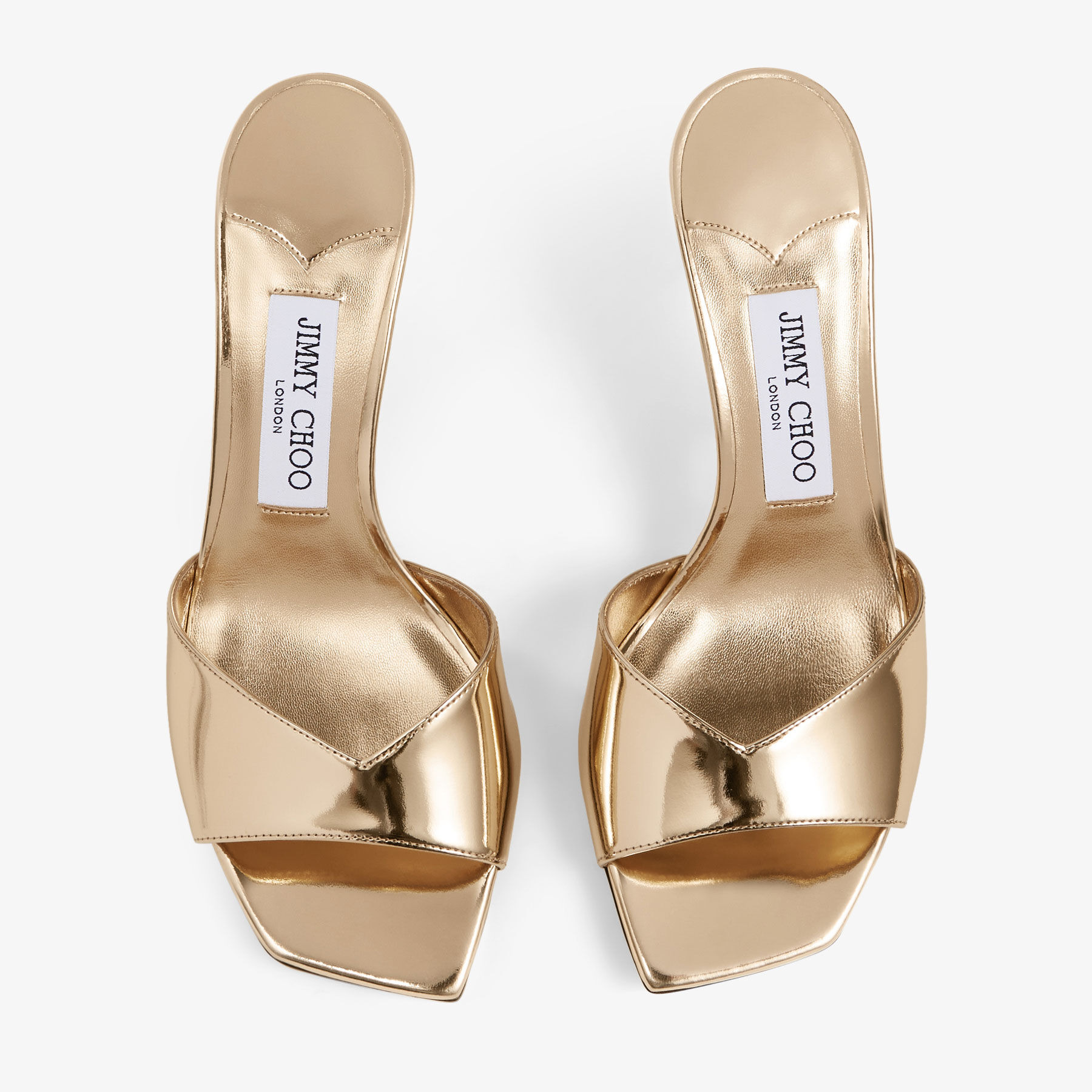 Skye 70
Gold Metallic Leather Sandals - 5