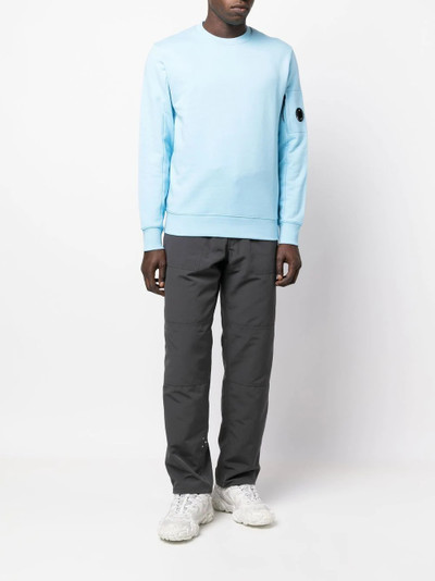 C.P. Company Lens-detail crew neck jumper outlook