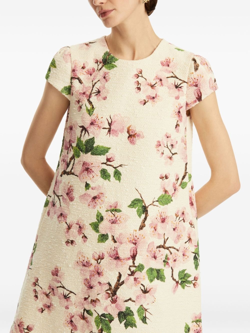 silk mini dress - 5