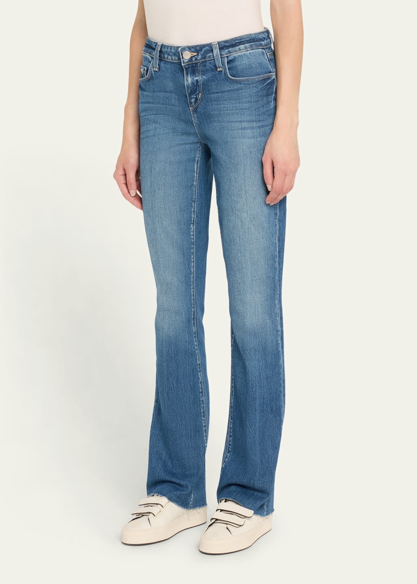 Sneeki Low-Rise Straight-Leg Jeans - 4