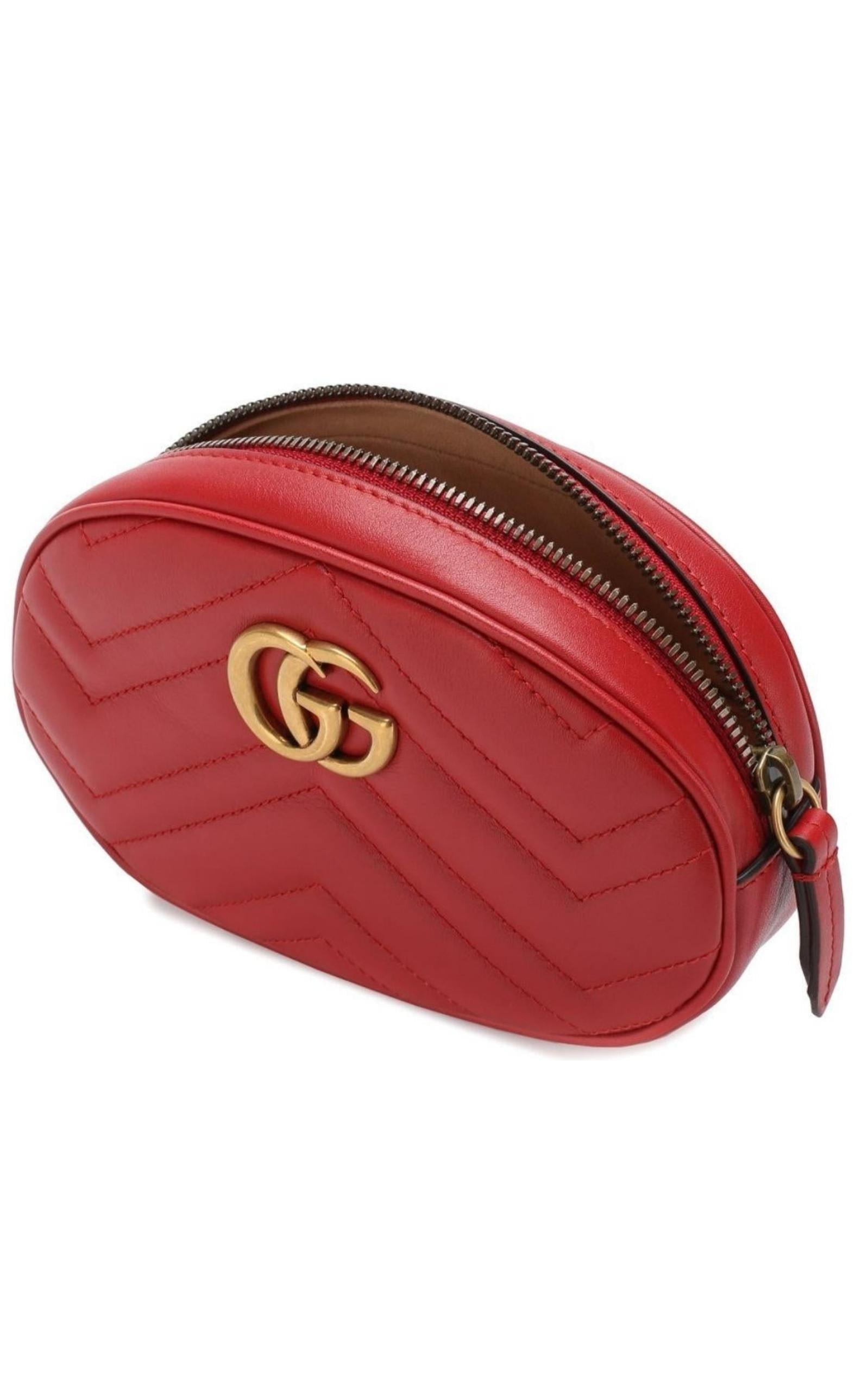 GG Marmont Matelassé Belt Bag 85 - 5