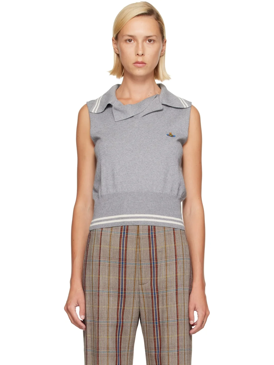 Gray Doubletake Top - 1