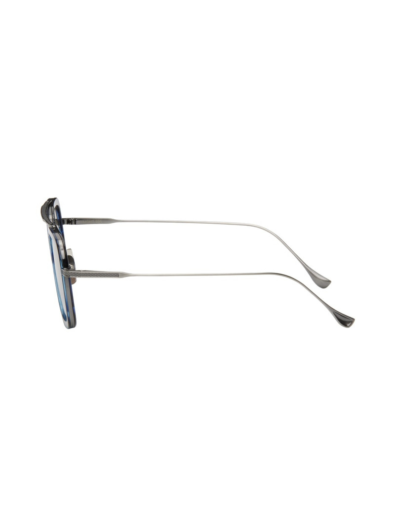 Blue & Gunmetal Flight.006 Sunglasses 3