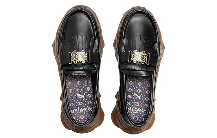 PUMA x Palomo Nitefox Loafer 'Black Brown' 388441-01 - 4