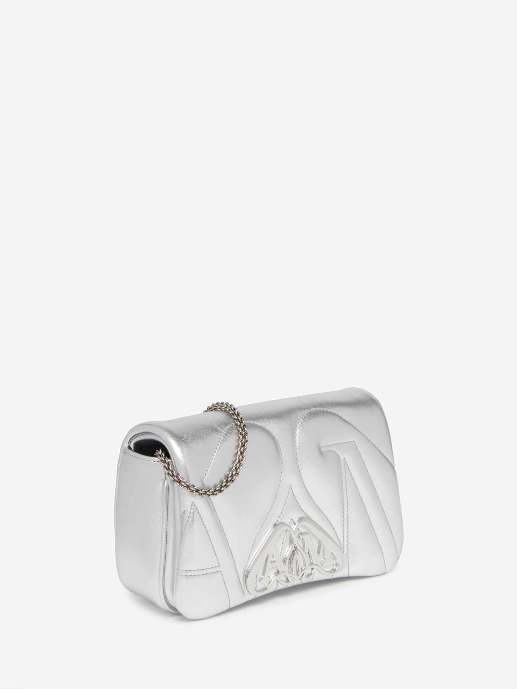 Women's The Seal Mini Bag in Silver - 2