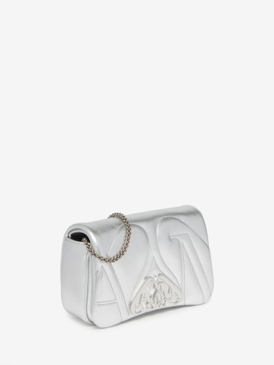 Alexander McQueen Women's The Seal Mini Bag in Silver outlook
