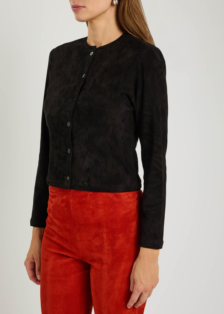 Stouls Astrid 25 Stretch-suede Cardigan - 2