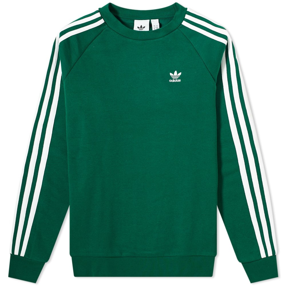 Adidas 3-Stripe Crew Sweat - 1