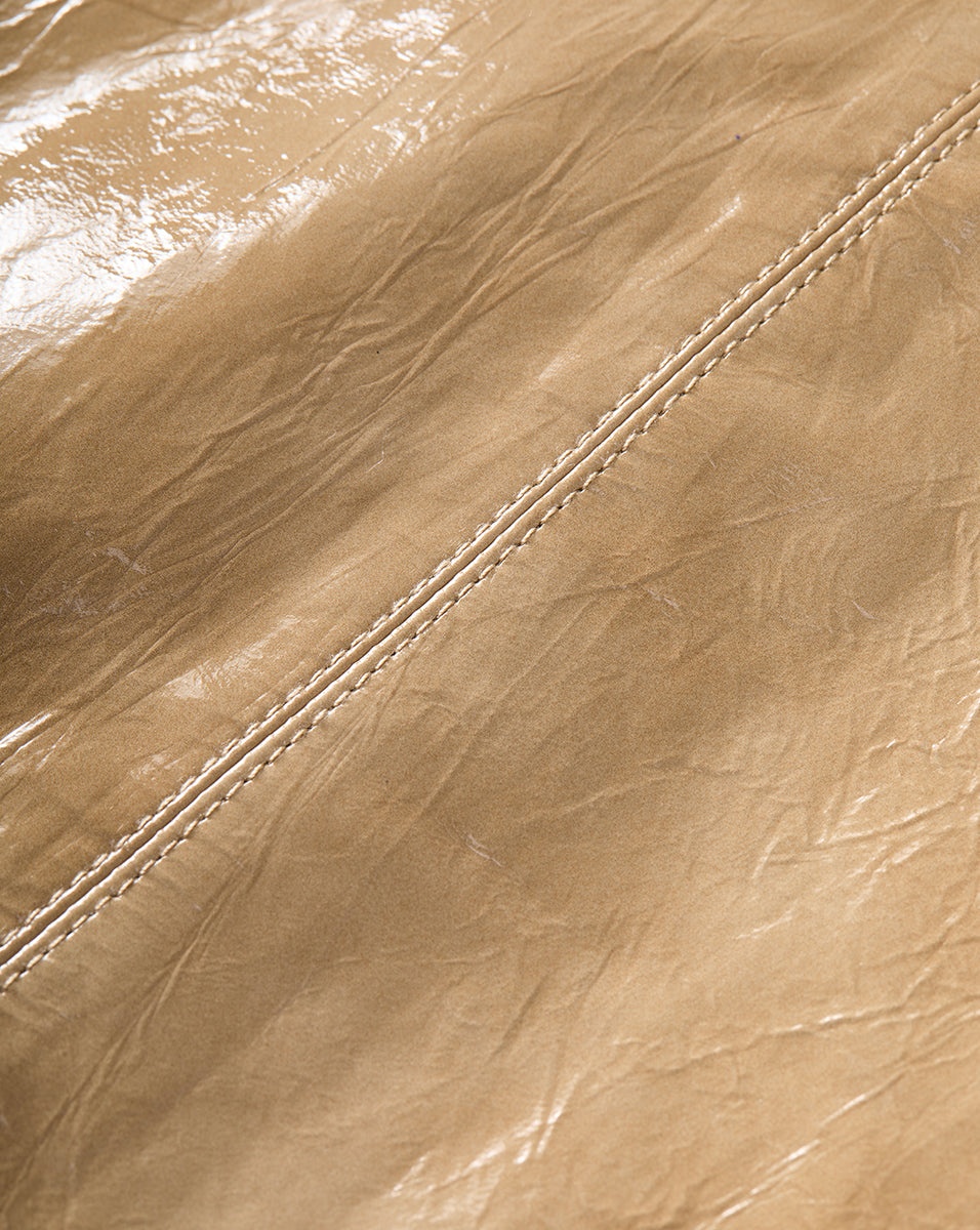 ANDERSON COATED LEATHER SKIRT - 5