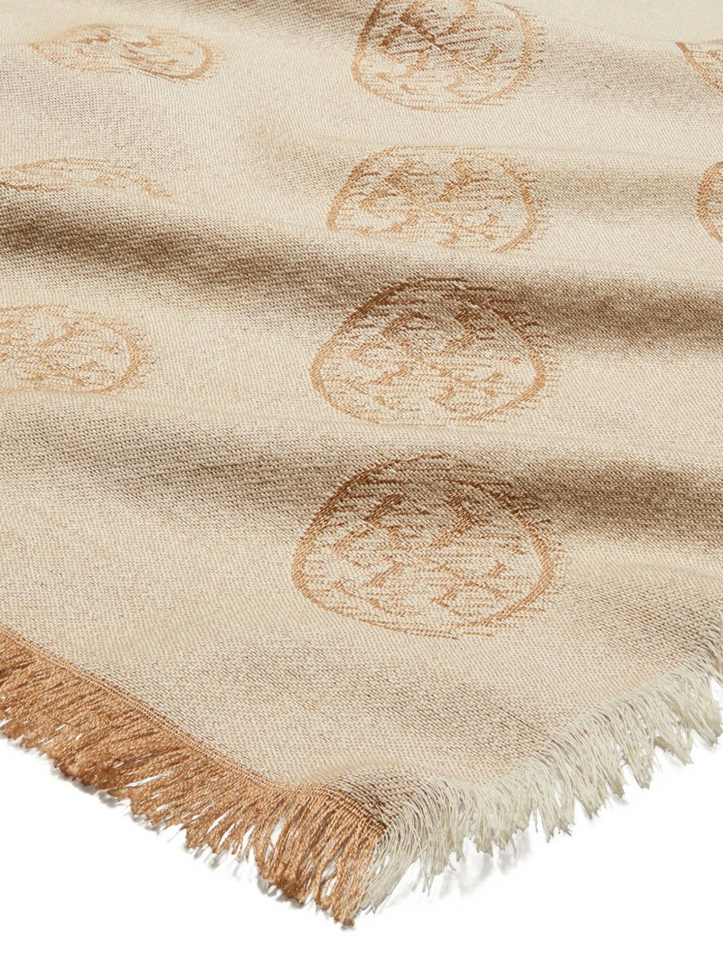 medallion logo oblong scarf 3