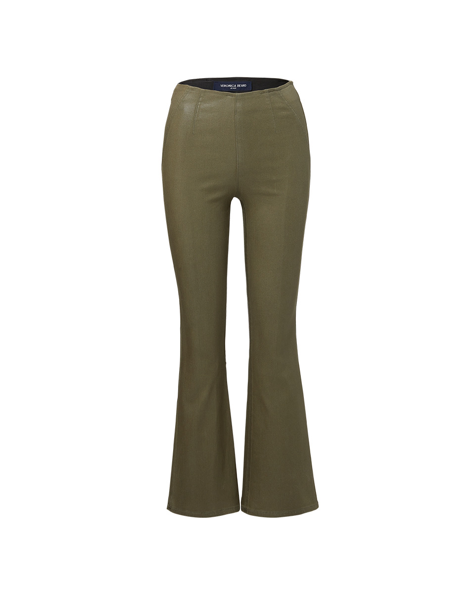 CARSON COATED KICK-FLARE JEAN - 1