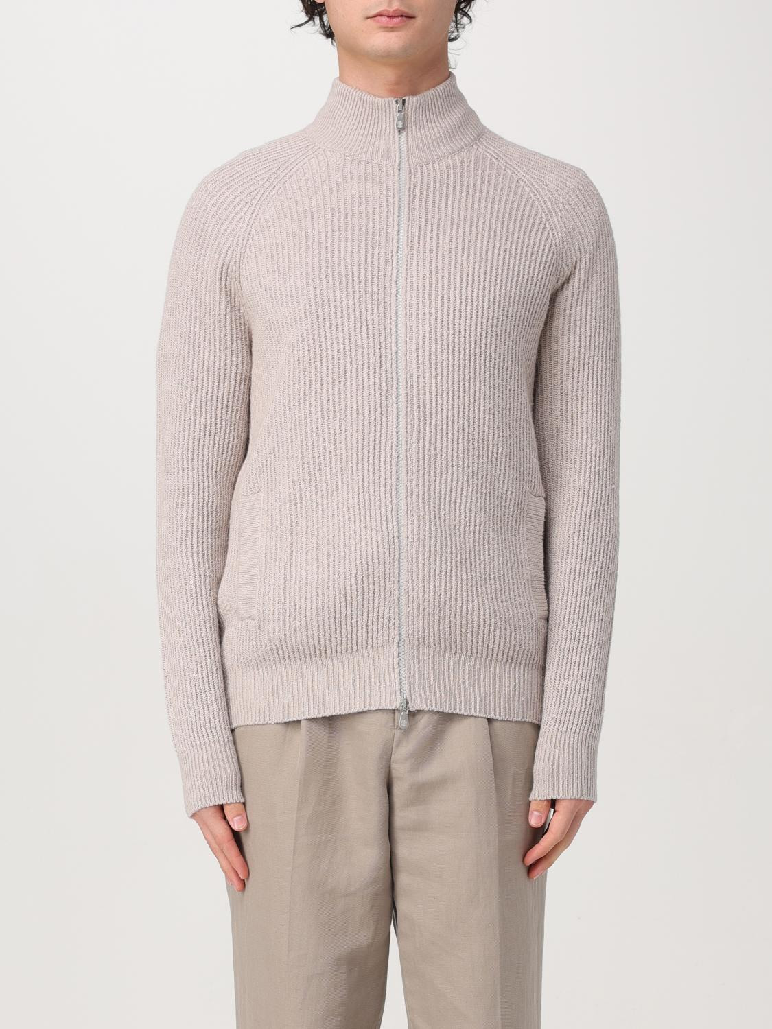 Brunello Cucinelli Cardigan Men Beige - 1