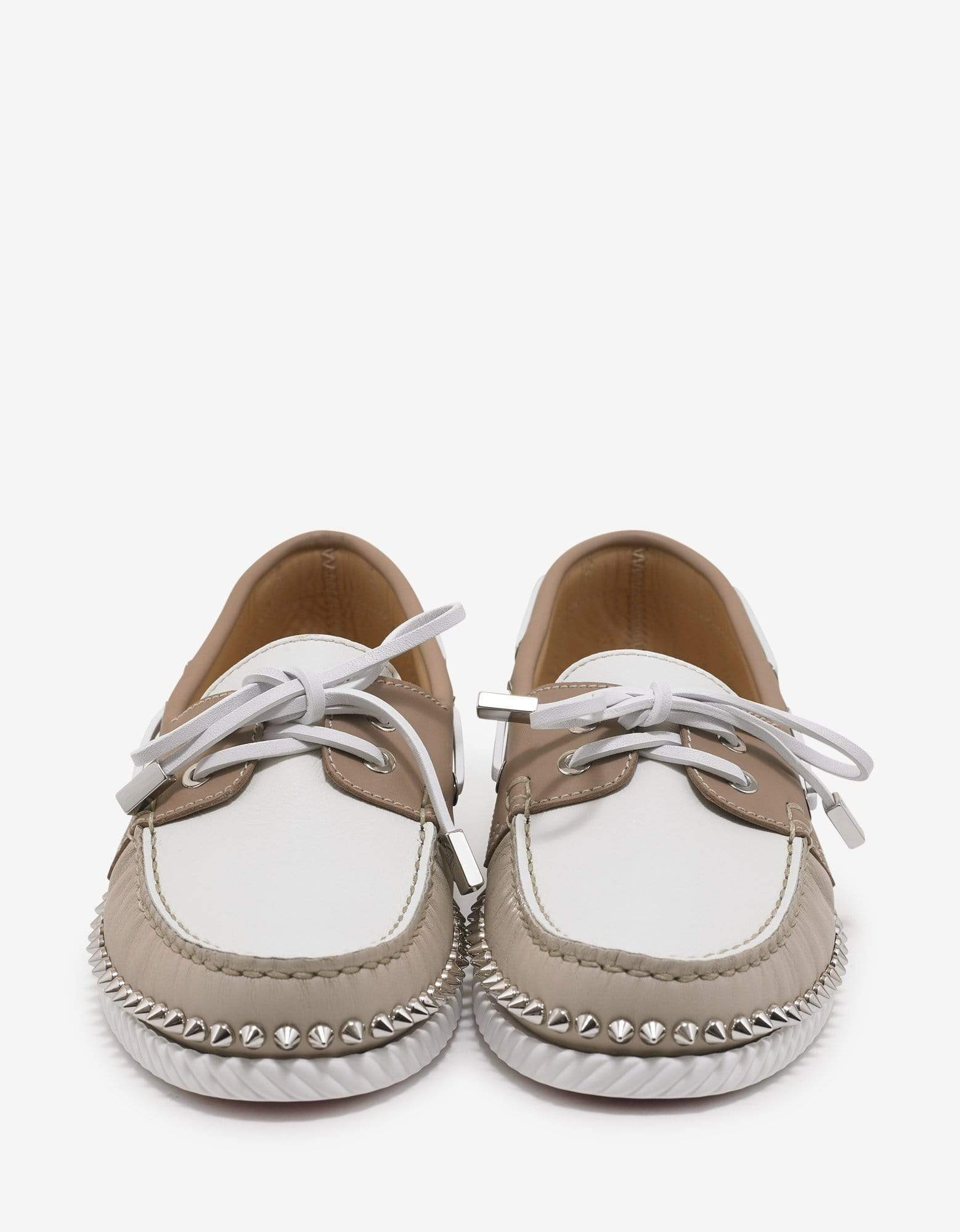 Christian Louboutin Steckel Colombe Beige Boat Shoes - 5