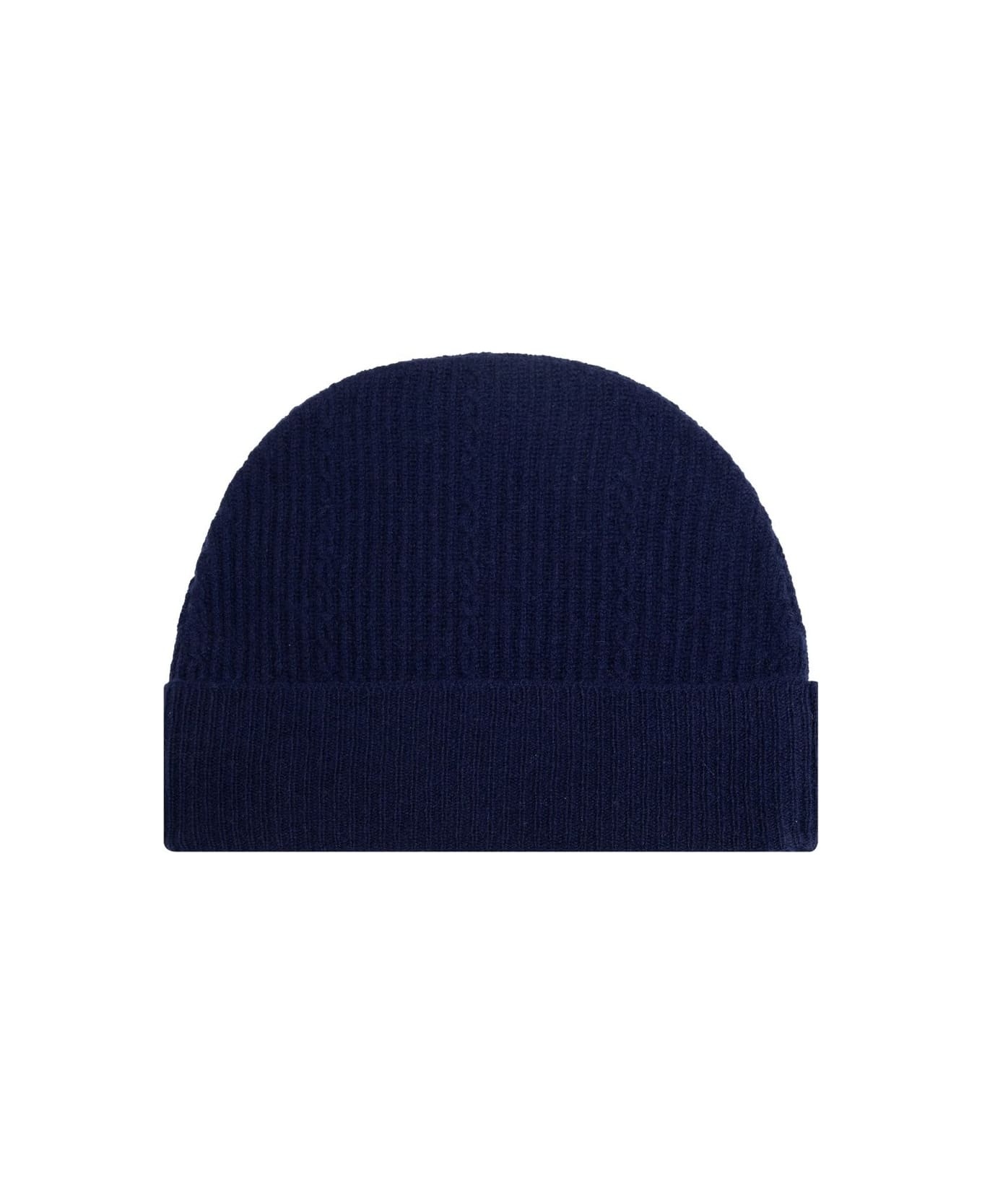 Logo Embroidered Knitted Beanie - 2