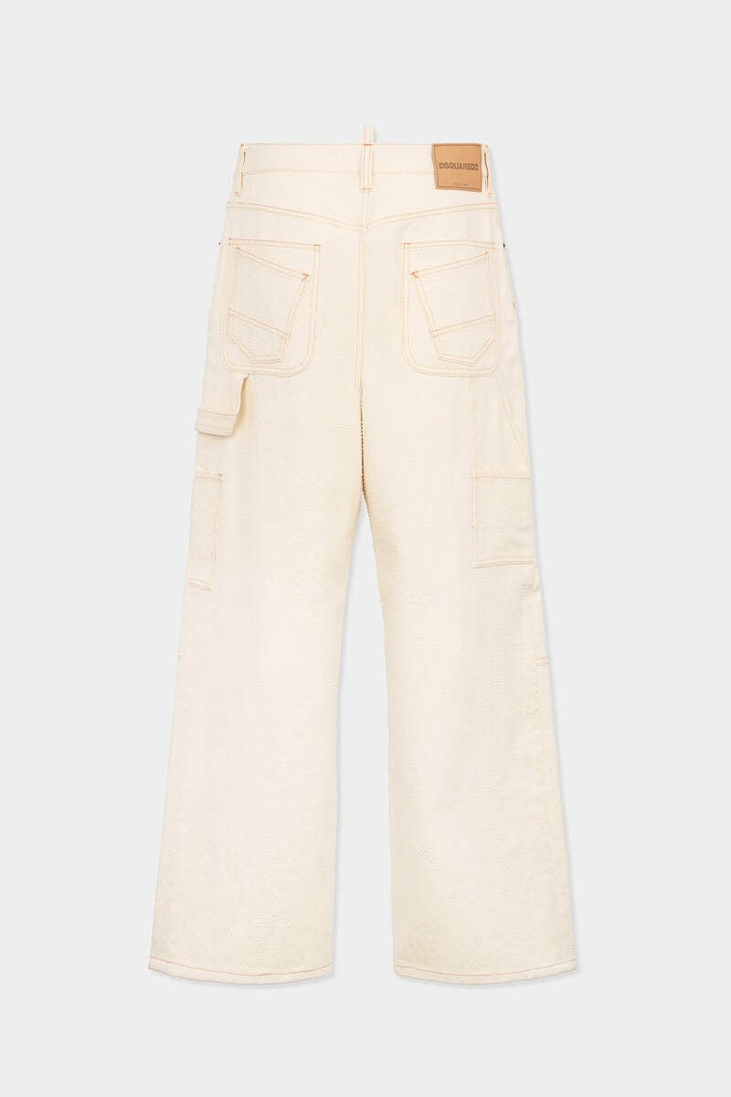 DSQUARED2 RAW WASH SHINY BAGGY CARPENTER JEANS outlook