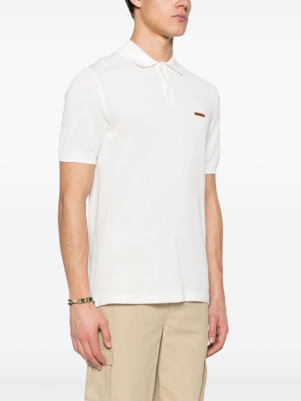 piquÃ© cotton polo shirt - 3