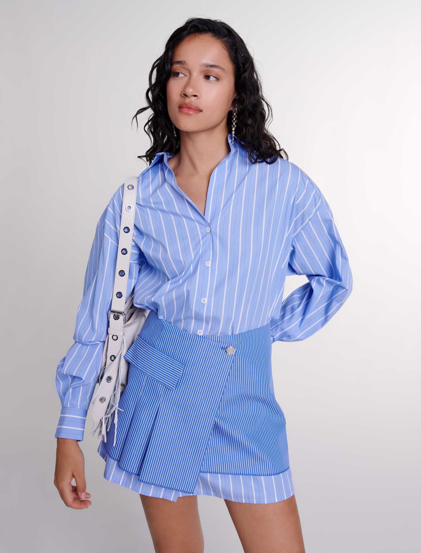 2-in-1 striped dress - 5