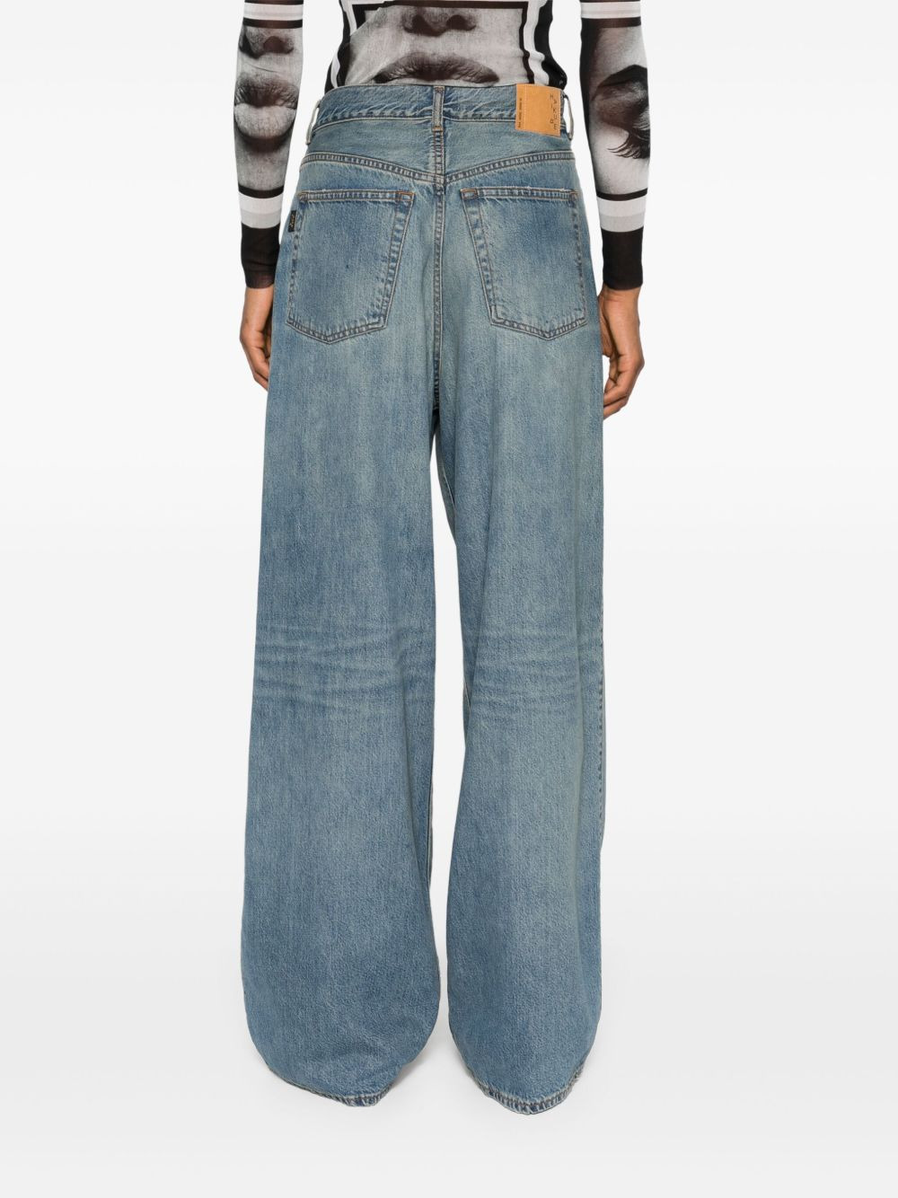 Candy high-rise wide-leg jeans - 4