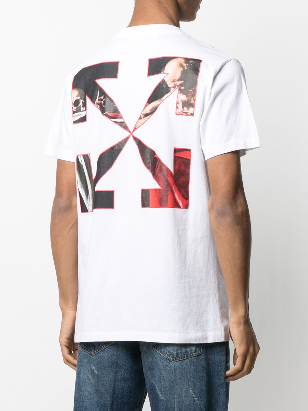 Caravaggio print T-shirt - 4