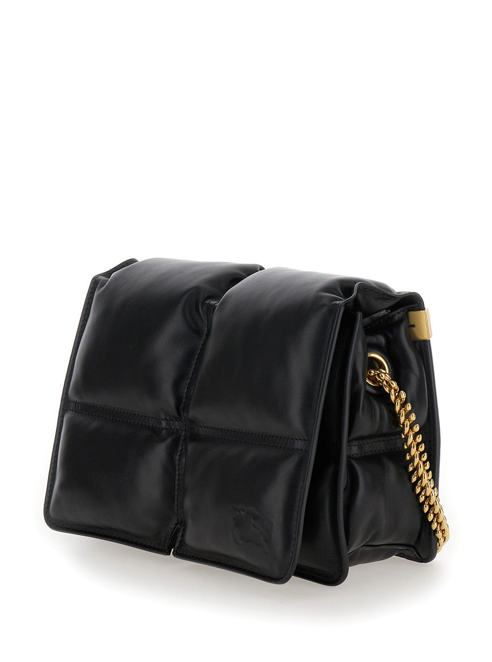 Burberry Women 'Snip' Black Shoulder Bag In Quilted Leather Woman - 2