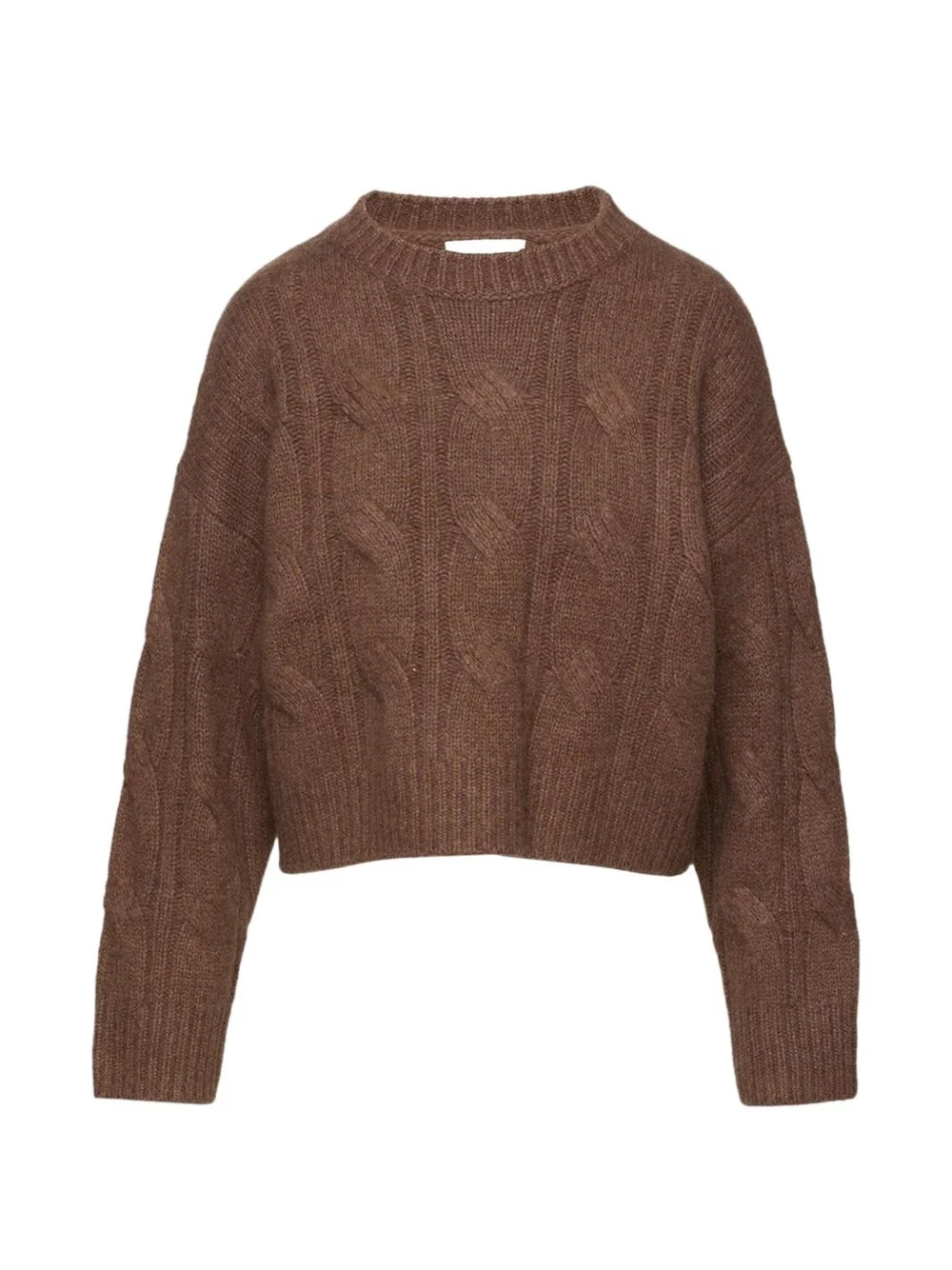 cable knit jumper - 1