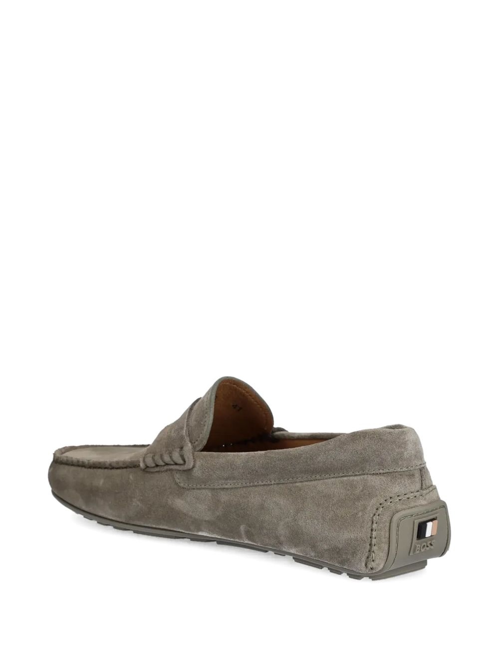 penny-slot suede loafers - 2