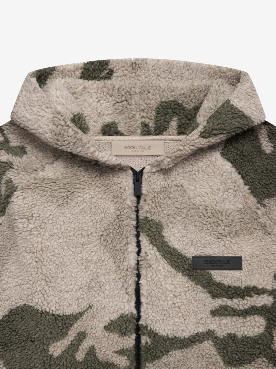 POLAR FLEECE HALF ZIP HOODIE - 3
