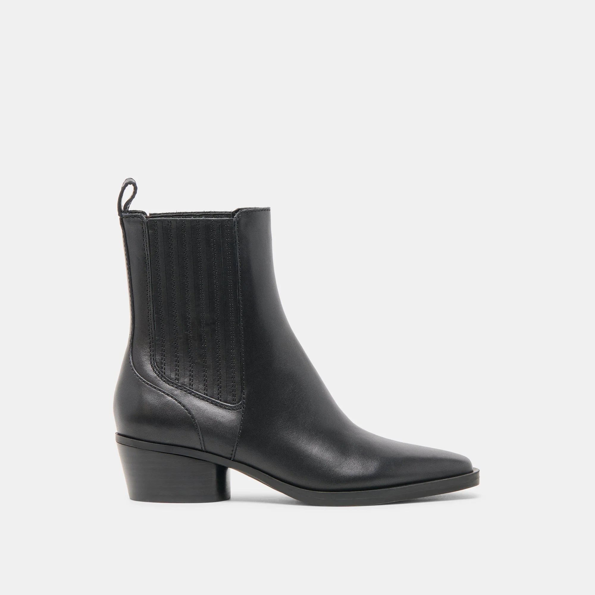 FAINT H2O BOOTIES BLACK LEATHER - 1