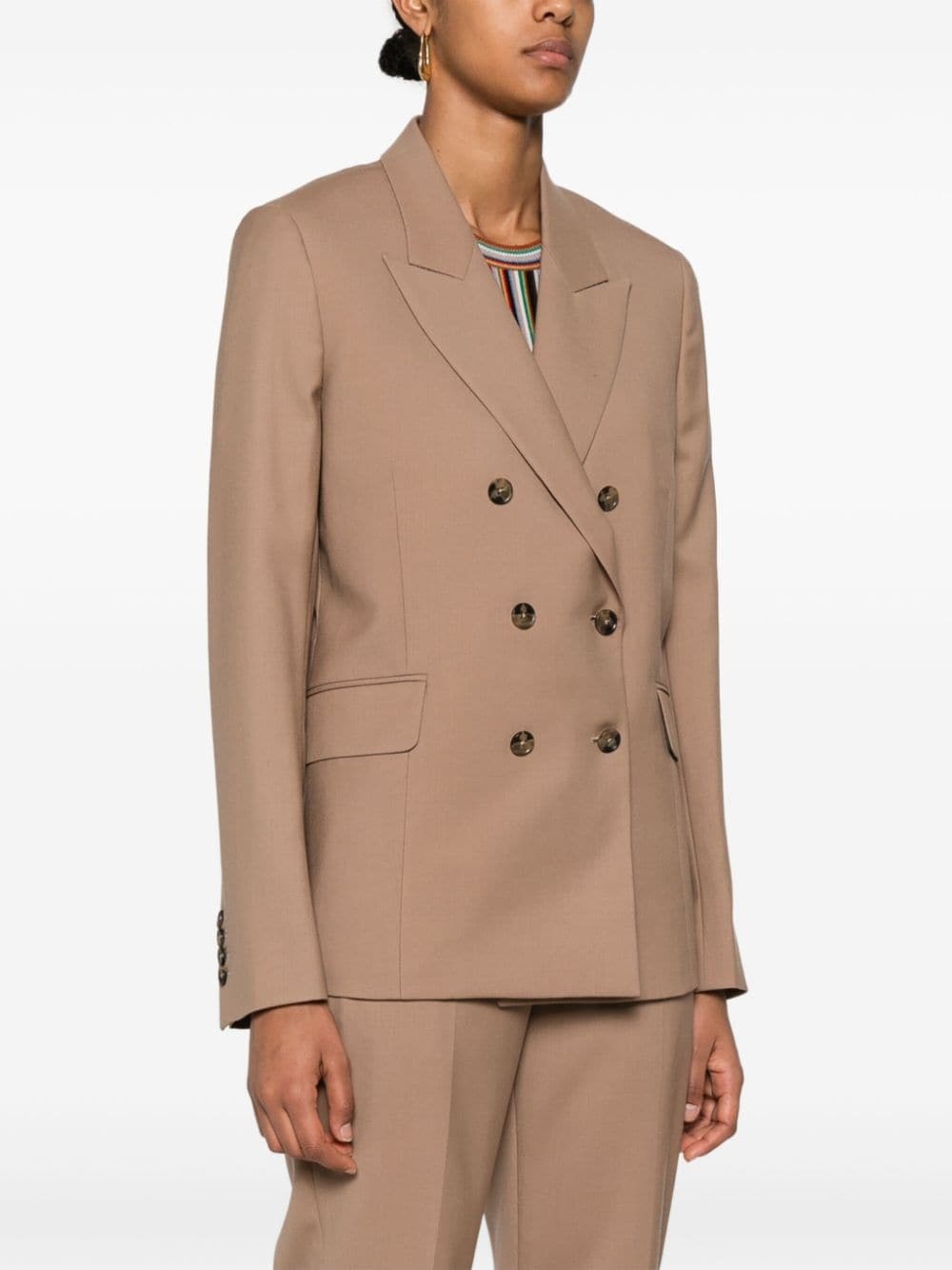 double-breasted blazer - 3