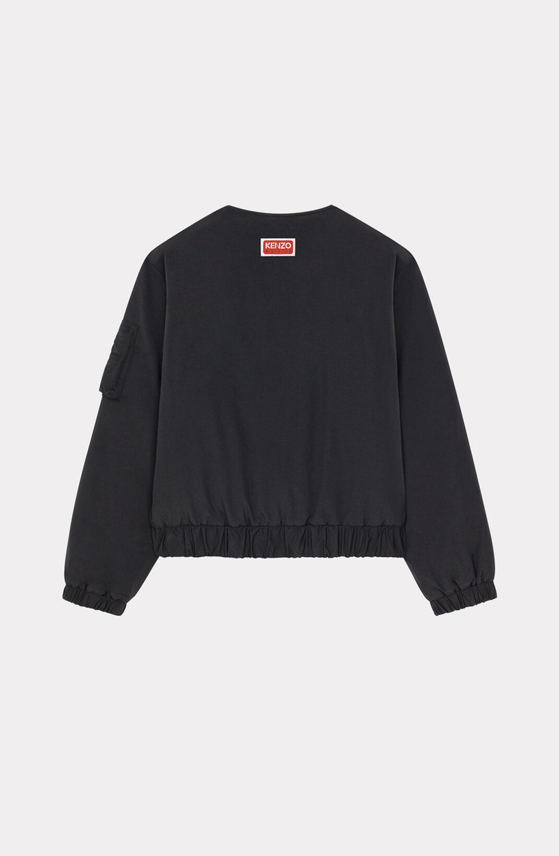 KENZO 'Hana Leopard' reversible bomber jacket outlook