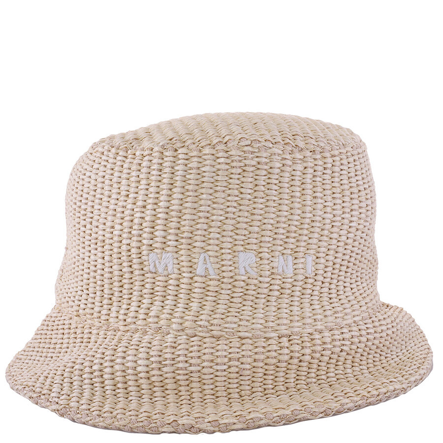 Marni Logo-Embroidered Cotton-Blend Bucket Hat - 4
