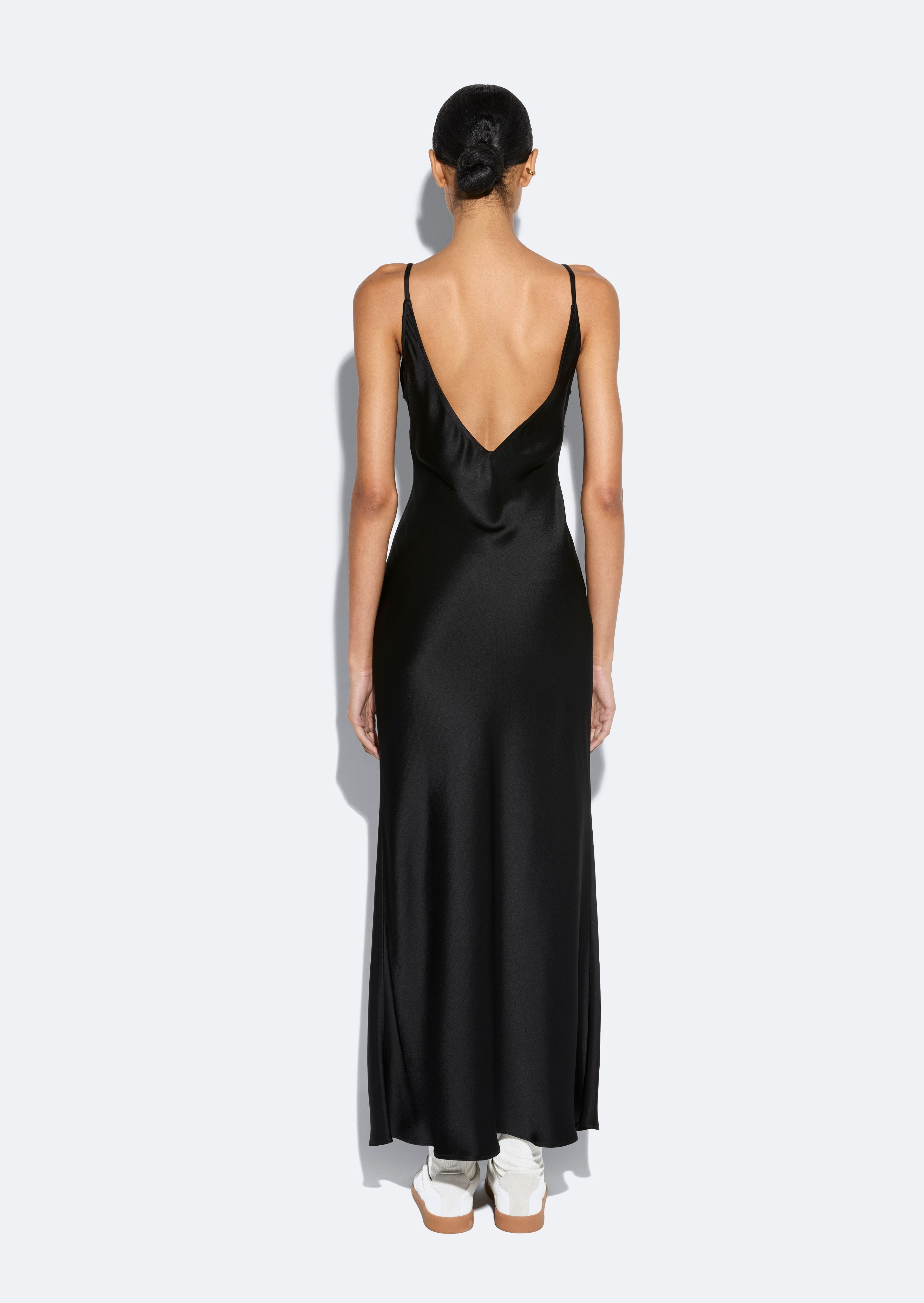 Satin Slip Dress - 3